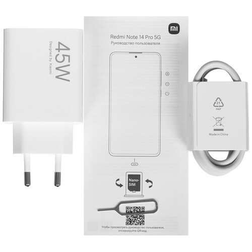 Купить 6.67" Смартфон Xiaomi Redmi Note 14 Pro 5G 512 ГБ фиолетовый  5606809. Характеристики, отзывы и цены в Донецке