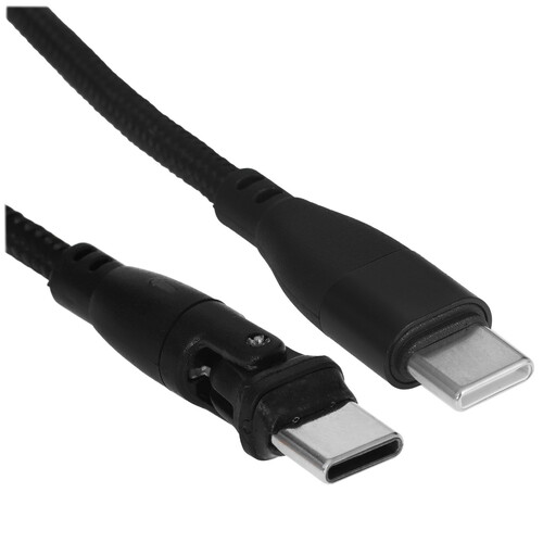 Купить Кабель круглый PERO USB Type-C - USB Type-C черный 2 м  9288774. Характеристики, отзывы и цены в Донецке