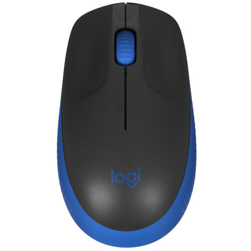 Купить Мышь беспроводная Logitech M190 [910-005925] синий  5059902. Характеристики, отзывы и цены в Донецке
