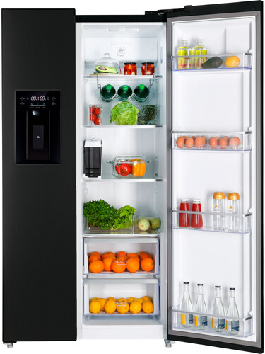 Купить Холодильник Side by Side   HIBERG RFS-655DX NFB inverter серый  9168756. Характеристики, отзывы и цены в Донецке