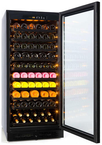 Купить Винный шкаф Cavanova TW03-110 черный  8192688. Характеристики, отзывы и цены в Донецке