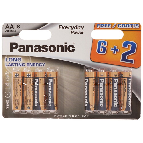 Купить Батарейка Panasonic Everyday Power AA (LR6/ER14505/FR6/R6P)  9220232. Характеристики, отзывы и цены в Донецке