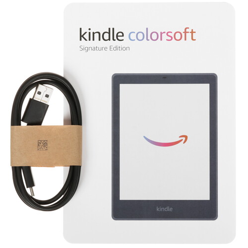 Купить 7" Электронная книга Amazon Kindle Colorsoft Signature Edition черный  5632877. Характеристики, отзывы и цены в Донецке