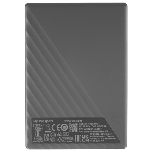 Купить 6 ТБ Внешний HDD WD My Passport [WDBR9S0060BBK-WESN]  5488218. Характеристики, отзывы и цены в Донецке