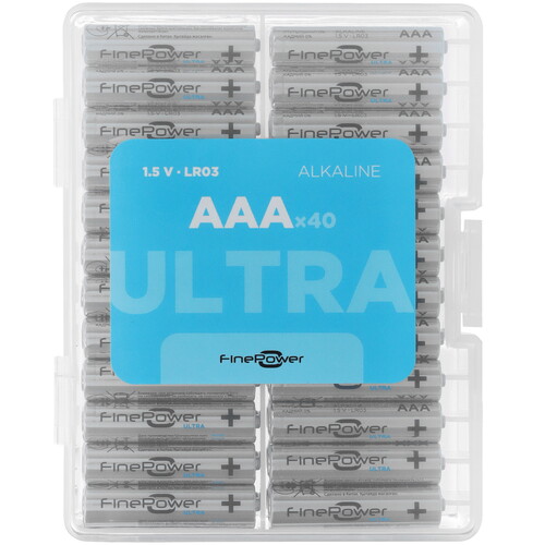 Купить Батарейка FinePower Ultra AAA (LR03/FR03)  5080905. Характеристики, отзывы и цены в Донецке