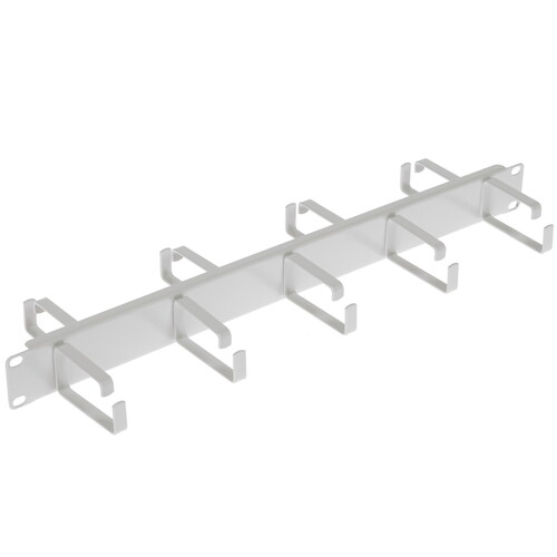 Купить Органайзер кабельный ЦМО [ГКО-1-9] горизонтальный двусторонний 19" 1U, 9 колец, серый  8166771. Характеристики, отзывы и цены в Донецке