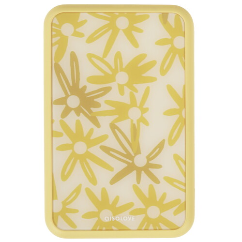 Купить Портативный аккумулятор Solove W21 Flower желтый  5479952. Характеристики, отзывы и цены в Донецке