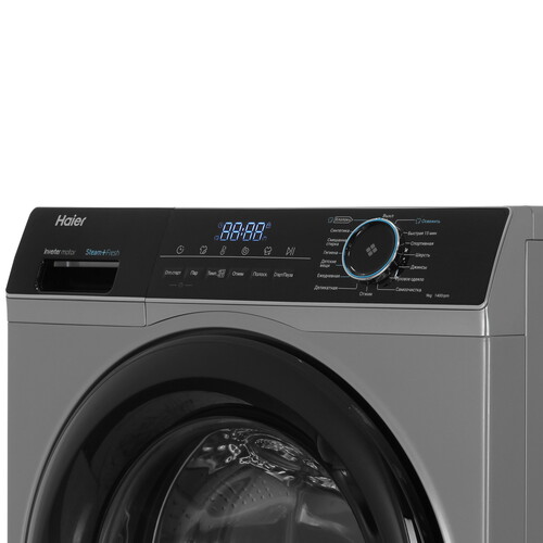 Купить Стиральная машина Haier HW90-BP14929AS серый  9291544. Характеристики, отзывы и цены в Донецке