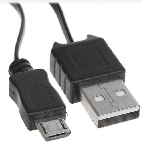 Купить Кабель автосмотка FinePower micro USB - USB 2.0 Type-A черный 0.75 м  4707536. Характеристики, отзывы и цены в Донецке