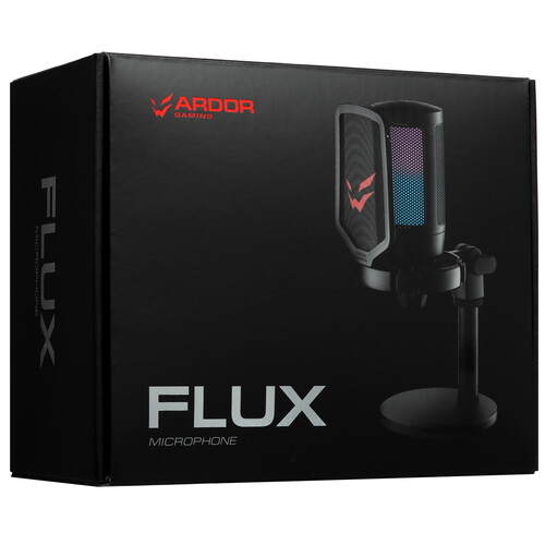 Купить Микрофон ARDOR GAMING Flux черный  9072976. Характеристики, отзывы и цены в Донецке