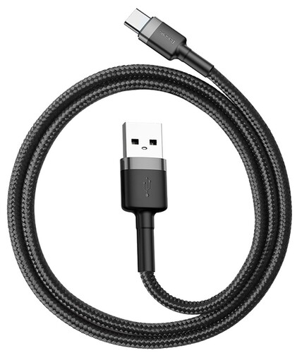 Купить Кабель круглый Baseus USB Type-C - USB 2.0 Type-A черный 0.5 м  5627441. Характеристики, отзывы и цены в Донецке