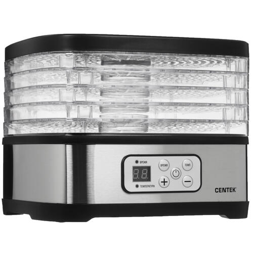 Купить Сушилка для овощей и фруктов Centek CT-1650 серебристый  5339427. Характеристики, отзывы и цены в Донецке