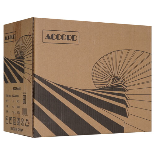 Купить Корпус Accord Entry ACC-2053B  черный  9210921. Характеристики, отзывы и цены в Донецке