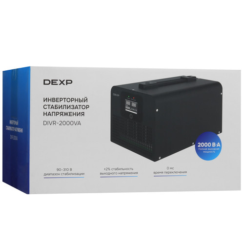 Купить Стабилизатор напряжения DEXP DIVR-2000VA  9290254. Характеристики, отзывы и цены в Донецке