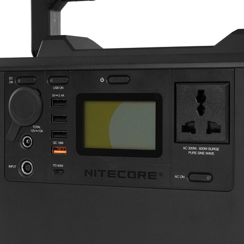 Купить Портативная зарядная станция Nitecore NPS600 черный  9170880. Характеристики, отзывы и цены в Донецке