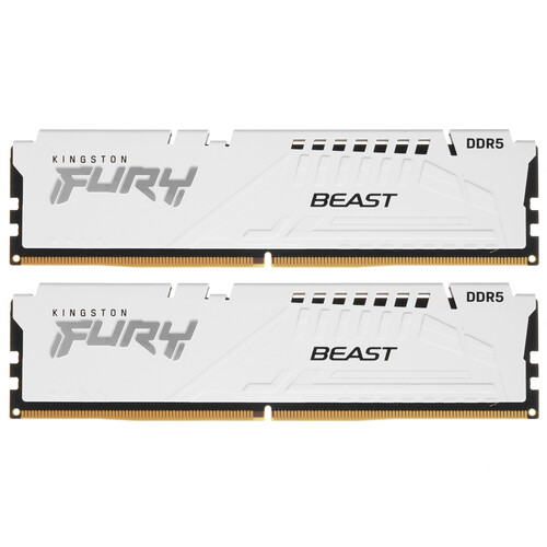 Купить Оперативная память Kingston FURY Beast White  5406625. Характеристики, отзывы и цены в Донецке