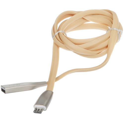 Купить Кабель круглый Cablexpert micro USB - USB 2.0 Type-A золотистый 1 м  5485502. Характеристики, отзывы и цены в Донецке