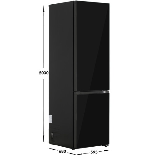 Купить Холодильник с морозильником   LG GC-B509QK9M черный  5451482. Характеристики, отзывы и цены в Донецке