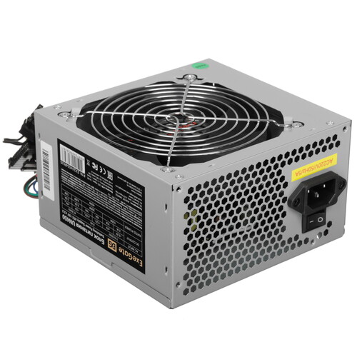 Купить Блок питания ExeGate UN450 [EX244554RUS-PC] серый  8187867. Характеристики, отзывы и цены в Донецке