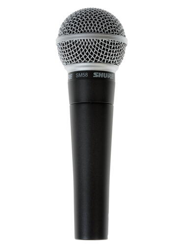 Купить Микрофон Shure SM58-LCE черный  0197099. Характеристики, отзывы и цены в Донецке