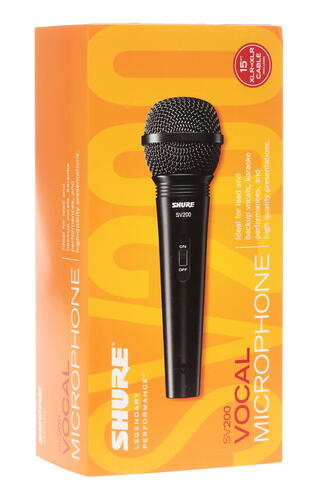 Купить Микрофон Shure SV200-A черный  1073551. Характеристики, отзывы и цены в Донецке