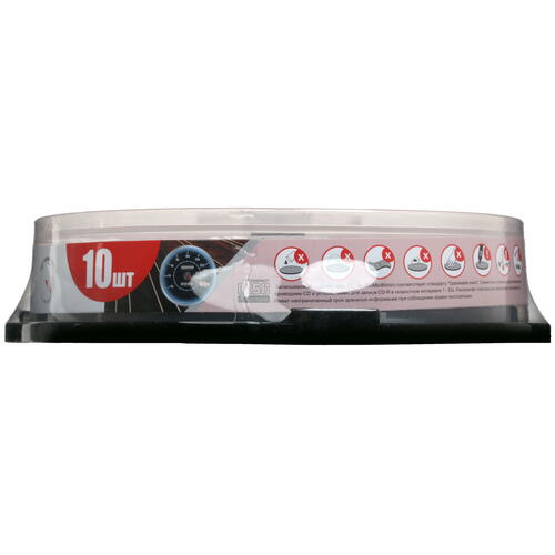 Купить CD-диск Mirex CD-R, 0.7 ГБ, Cake Box, 52x, 10 шт  4804154. Характеристики, отзывы и цены в Донецке