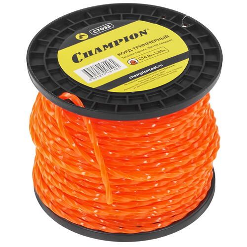 Купить Леска для триммеров Champion Twisted Square C7033  1216090. Характеристики, отзывы и цены в Донецке