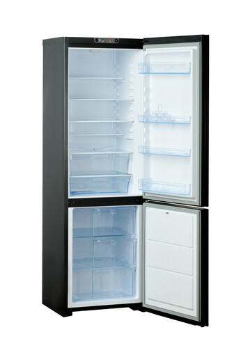 Купить Холодильник с морозильником   ОРСК-175 G glass ZAKAT красный  9280740. Характеристики, отзывы и цены в Донецке