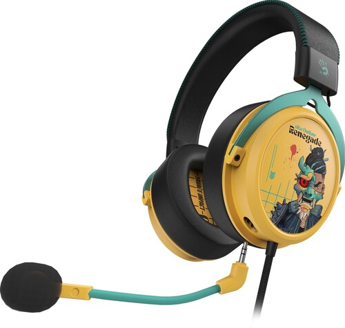 Купить Проводные наушники A4Tech Bloody M595 желтый 2024  5610766. Характеристики, отзывы и цены в Донецке