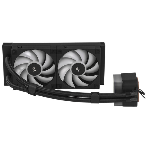 Купить Система охлаждения DEEPCOOL LQ240 черная  5499035. Характеристики, отзывы и цены в Донецке