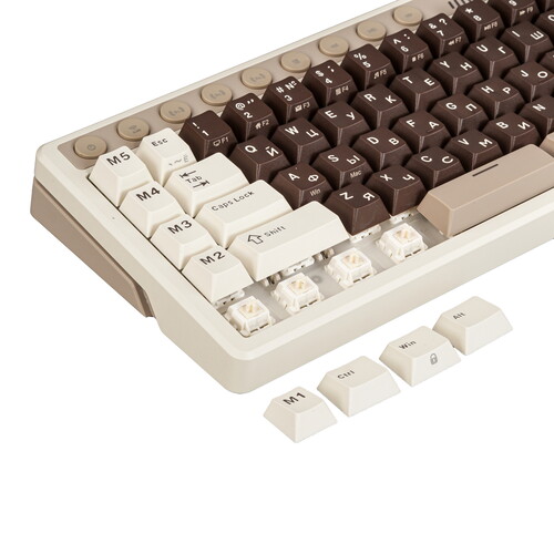 Купить Клавиатура  проводная + беспроводная Royal Kludge M70  9268012. Характеристики, отзывы и цены в Донецке