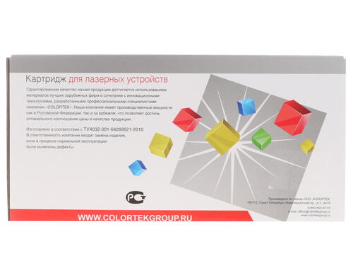 Купить Картридж лазерный Colortek TN-2275 черный  1200363. Характеристики, отзывы и цены в Донецке