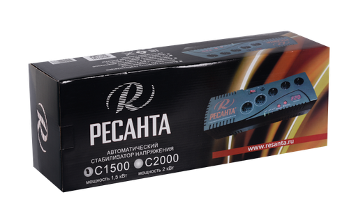 Купить Стабилизатор напряжения Ресанта С1500  7901331. Характеристики, отзывы и цены в Донецке