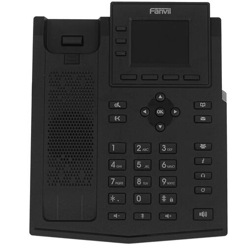 Купить Телефон VoIP Fanvil X303P черный  9983640. Характеристики, отзывы и цены в Донецке