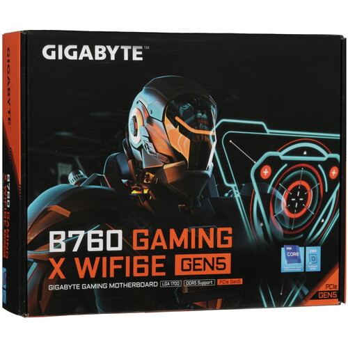 Купить Материнская плата GIGABYTE B760 GAMING X WIFI6E GEN5  5633318. Характеристики, отзывы и цены в Донецке