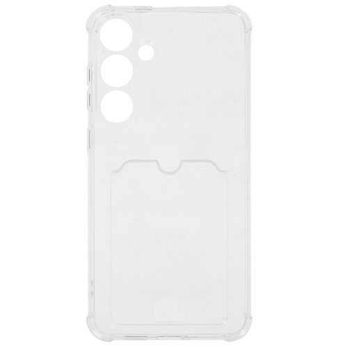 Купить Накладка  Zibelino Silicone Card Holder для Samsung Galaxy S25+ прозрачный  9273885. Характеристики, отзывы и цены в Донецке