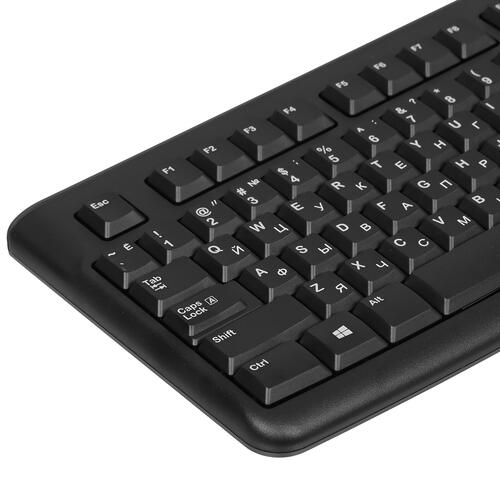 Купить Клавиатура+мышь  проводная  Logitech Desktop MK120 черный  5435844. Характеристики, отзывы и цены в Донецке