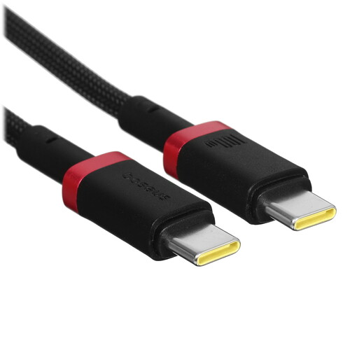 Купить Кабель круглый Baseus USB Type-C - USB Type-C красный 2 м  5627580. Характеристики, отзывы и цены в Донецке