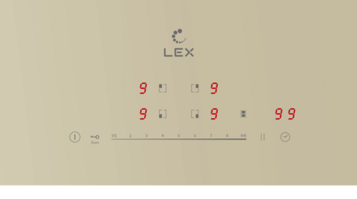 Купить Индукционная варочная поверхность LEX EVI 641A IV  9156750. Характеристики, отзывы и цены в Донецке