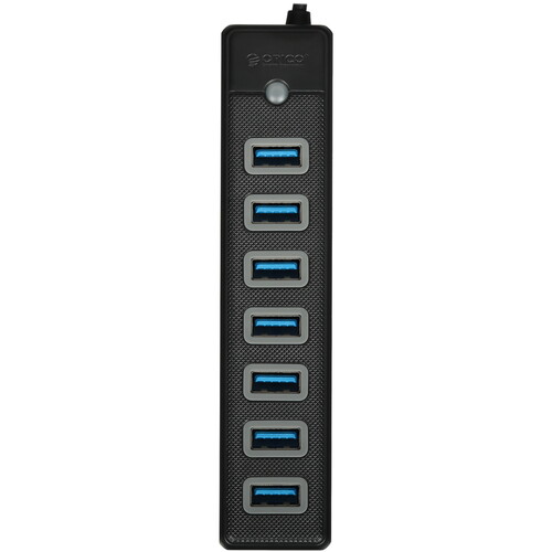 Купить USB-разветвитель ORICO PW7U-C3-015-BK-EP  5471118. Характеристики, отзывы и цены в Донецке