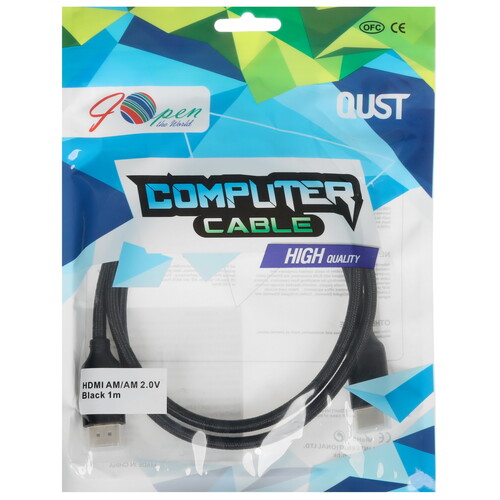 Купить Кабель  iOpen HDMI - HDMI, 1 м  5602503. Характеристики, отзывы и цены в Донецке