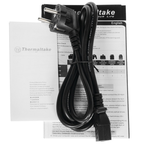 Купить Блок питания Thermaltake Litepower RGB 650W [LTP-650AL2NK] черный  1341207. Характеристики, отзывы и цены в Донецке