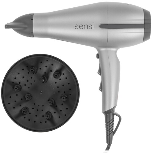 Купить Фен GA.MA TEMPO SENSI MOON 5D серебристый/черный  9269151. Характеристики, отзывы и цены в Донецке