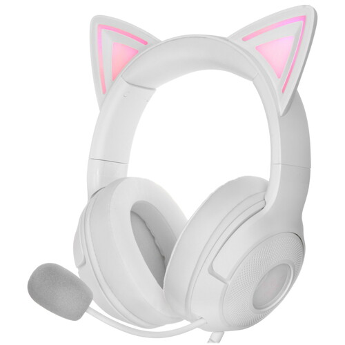 Купить Проводные наушники Razer Kraken Kitty V2 белый 2023  5619571. Характеристики, отзывы и цены в Донецке