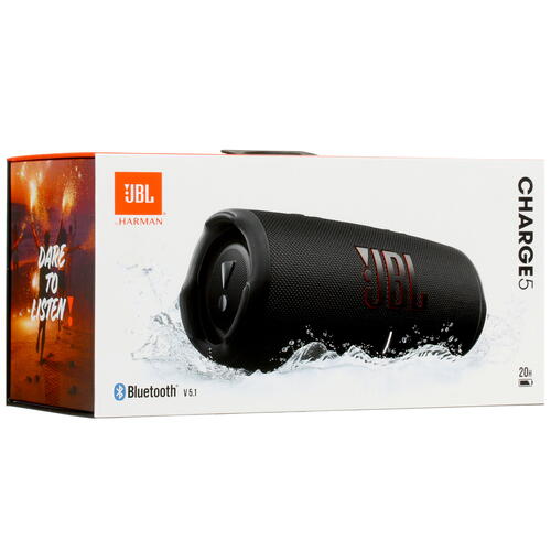 Купить Портативная колонка JBL Charge 5, черный  4776882. Характеристики, отзывы и цены в Донецке