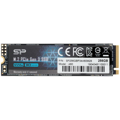 Купить 256 ГБ M.2 NVMe накопитель Silicon Power P34A60 [SP256GBP34A60M28]  1604866. Характеристики, отзывы и цены в Донецке