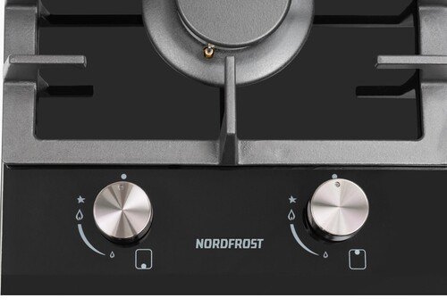 Купить Газовая варочная поверхность NORDFROST HM 3023 B  9173643. Характеристики, отзывы и цены в Донецке