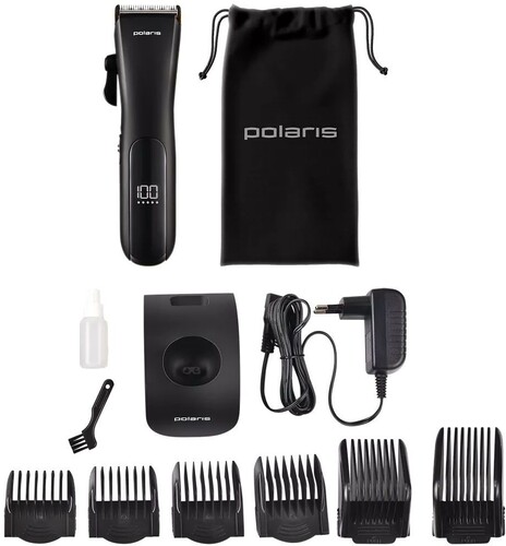 Купить Машинка для стрижки Polaris PHC 2500 черный  9190389. Характеристики, отзывы и цены в Донецке