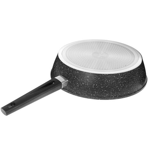 Купить Сковорода OneTwo Graphite O3FP128, 28 см серый  4796561. Характеристики, отзывы и цены в Донецке