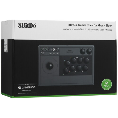 Купить Игровой контроллер беспроводной/проводной 8BitDo Arcade Stick for Xbox черный  5483339. Характеристики, отзывы и цены в Донецке